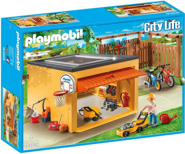 Playmobil City Life - Garage mit Fahrradstellplatz (9368)