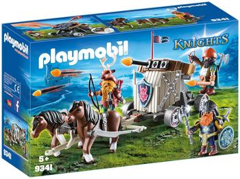 Playmobil Knights - Ponygespann mit Zwergenballiste (9341)