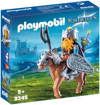 Playmobil Knights - Zwerg und Pony mit Rüstung (9345)