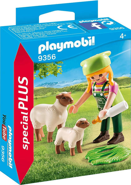 Playmobil Special Plus - Bäuerin mit Schäfchen (9356)
