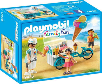 Playmobil Family Fun Fahrrad mit Eiswagen 9426