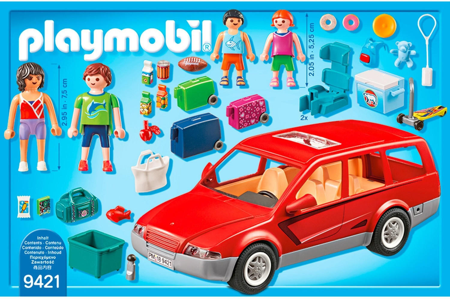 Playmobil Family Fun - Familien-PKW (9421) Test ❤️ Black Friday Deals TOP  Angebote ab 97,21 € (November 2022)