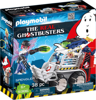 Playmobil Ghostbusters - Spengler mit Käfigfahrzeug (9386)