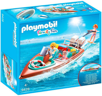 Playmobil Family Fun - Motorboot mit Unterwassermotor (9428)