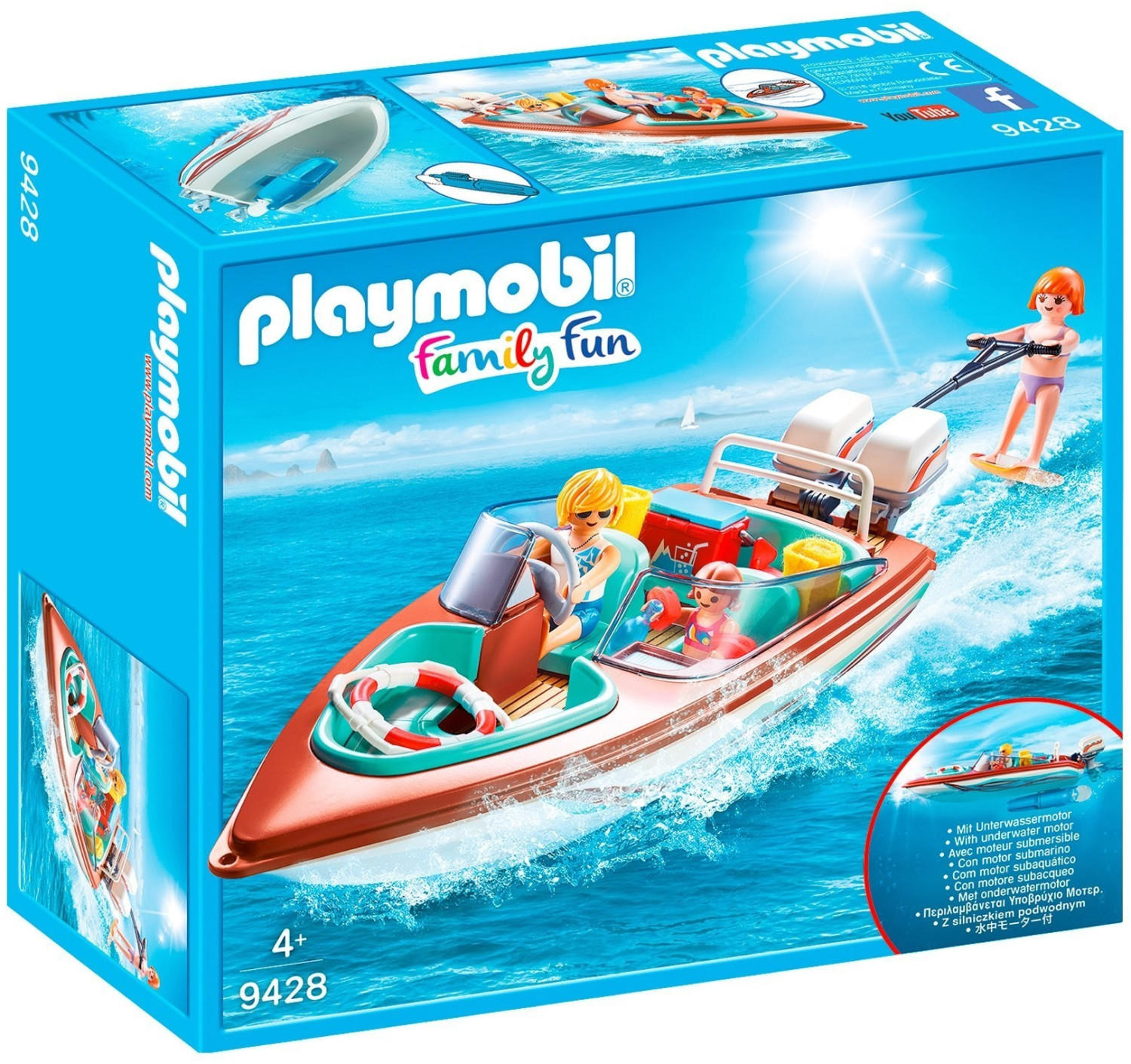 Playmobil Family Fun - Motorboot mit Unterwassermotor (9428) Test - ❤️  Testbericht.de Mai 2022