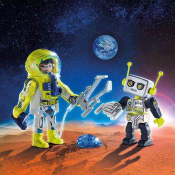 Playmobil Space - Duo Pack Astronaut und Roboter (9492)