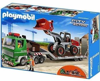 Playmobil City Action - Tieflader mit Radlader (5026)