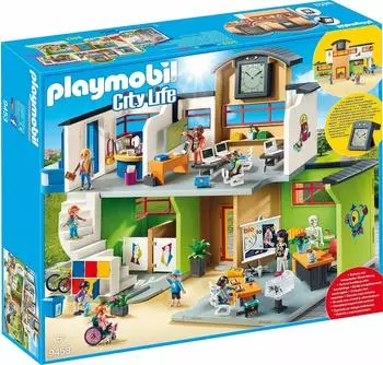 Playmobil City Life - Gro&szlig;e Schule mit Einrichtung (9453)