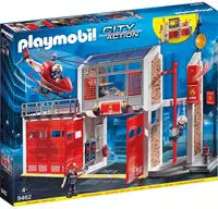 playmobil Spielset CITY ACTION 9462, ab 4 Jahre, Gro&szlig;e Feuerwache, mit Sound, 181