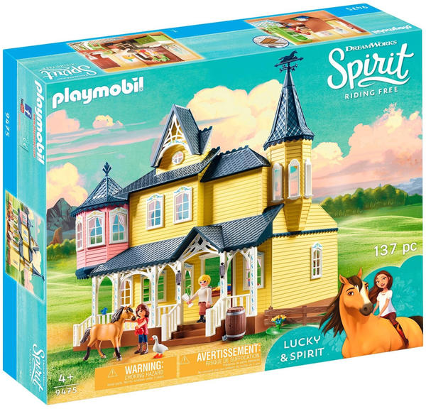 Figuren & Sets Allgemeine Daten & Eigenschaften Playmobil Spirit: wild und frei - Luckys glückliches Zuhause (9475)