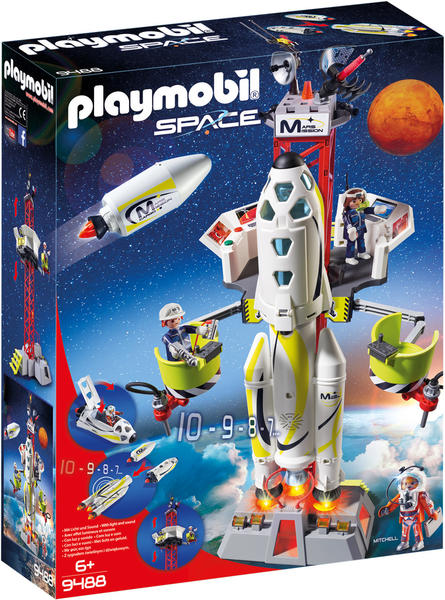 Playmobil Space - Mars-Rakete mit Startrampe (9488)