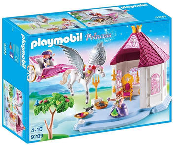 Playmobil Princess - Königspavillon mit Pegasus-Kutsche (9289)