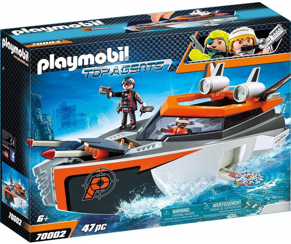 Playmobil Top Agents - Spy Team Turboship (70002)