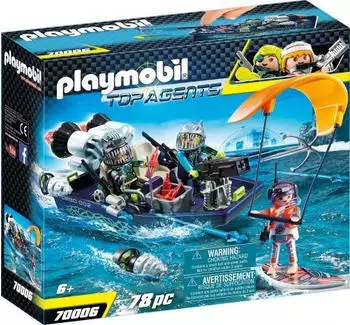 Playmobil Top Agents - Team S.H.A.R.K. Harpoon Craft (70006) Playmobil Top Agents - Team S.H.A.R.K. Harpoon Craft (70006)