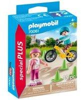 Playmobil Special Plus Kinder mit Skates und BMX 70061