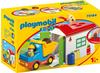 Playmobil 70184, Playmobil LKW mit Sortiergarage (70184, Playmobil 1.2.3)