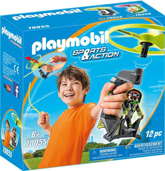 Playmobil Sports & Action - Top Agents Pull String Flyer (70055)