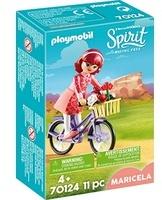 Playmobil Spirit: Riding Free - Maricela mit Fahrrad (70124)
