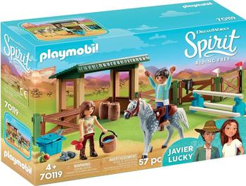 Playmobil Spirit: wild und frei - Reitplatz mit Lucky & Javier (70119)