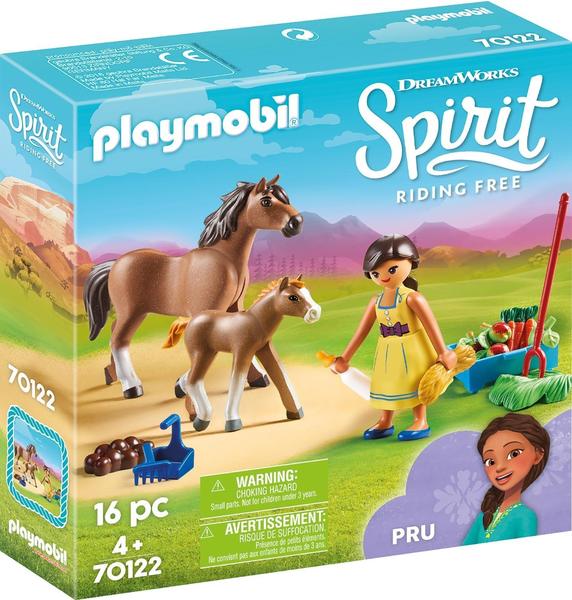 Playmobil Spirit: wild und frei - Pru mit Pferd und Fohlen (70122)