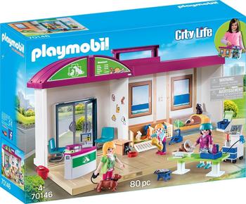 Playmobil City Life - Mitnehm-Tierklinik (70146)