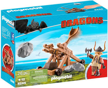 Playmobil Dragons - Grobian mit Katapult (9245)