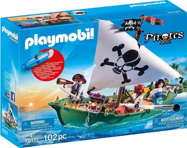 Figuren & Sets Allgemeine Daten & Bewertungen Playmobil Pirates - Piratenschiff (70151)