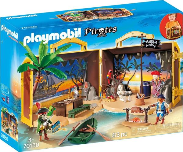 Playmobil Pirates - Mitnehm-Pirateninsel (70150)