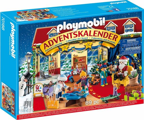 Playmobil Adventskalender Weihnachten im Spielwarengeschäft 2019