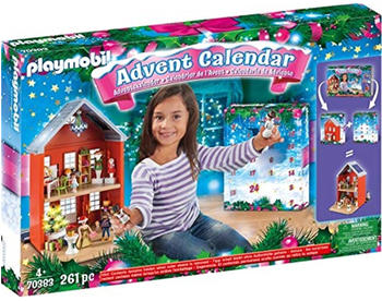 Playmobil 70383 Adventskalender Weihnachten im Stadthaus XXL