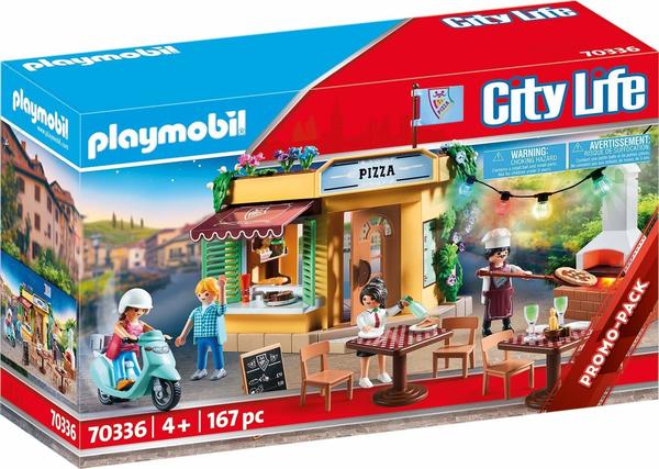 Playmobil City Life - Pizzeria mit Gartenrestaurant (70336)