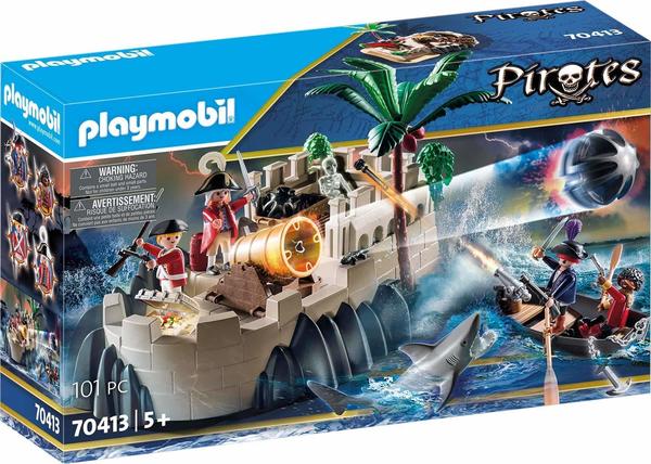 Playmobil Pirates Rotrockbastion 70413