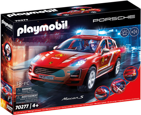 Playmobil Porsche Macan S Feuerwehr (70277)