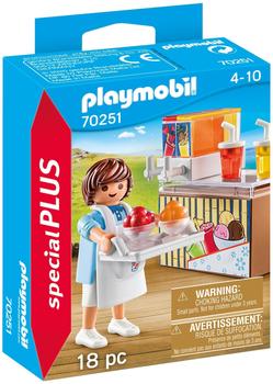 Playmobil Special Plus - Slush-Ice Verk&auml;uferin (70251)