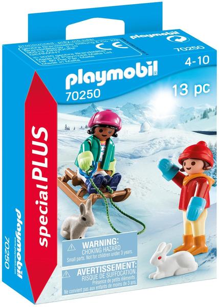 Playmobil Special Plus Kinder mit Schlitten 70250