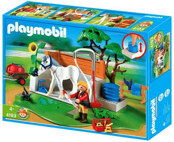 Playmobil Reiterhof Pferde-Waschplatz (4193)