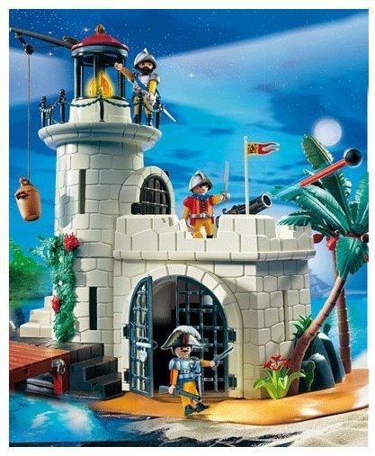 Playmobil Piraten Soldatenbastion mit Leuchtturm (4294)