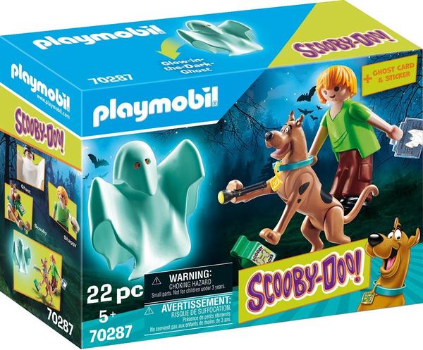 Playmobil Scooby-Doo! - Scooby und Shaggy mit Geist (70287)