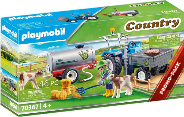 Playmobil Country - Ladetraktor mit Wassertank (70367)