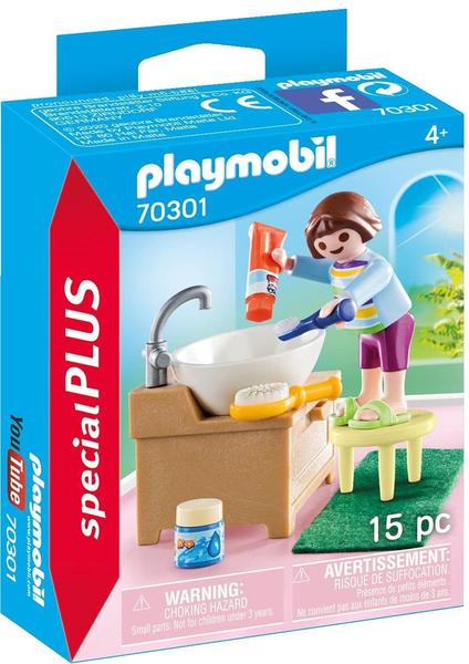 Playmobil Special Plus Mädchen beim Zähneputzen 70301