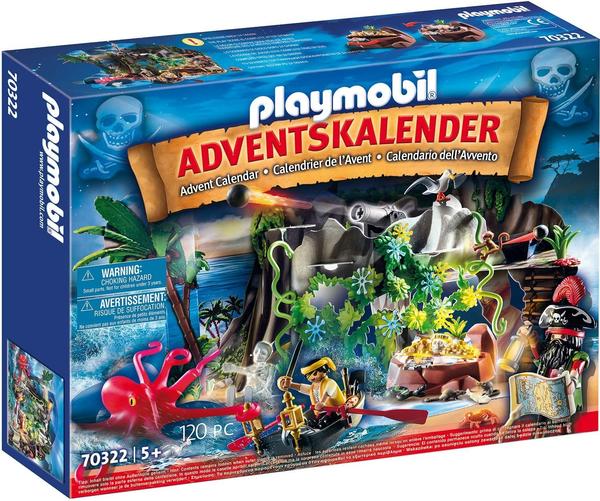 Playmobil Adventskalender Schatzsuche in der Piratenbucht (70322)