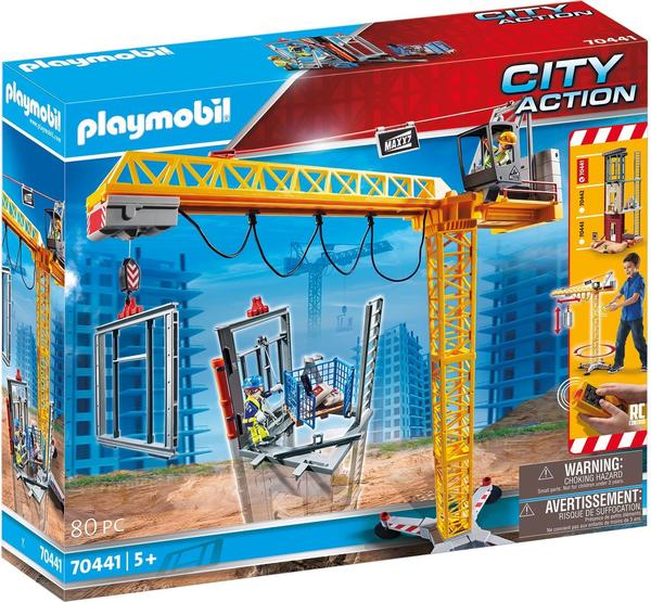 Playmobil City Action - RC-Baukran mit Bauteil (70441)