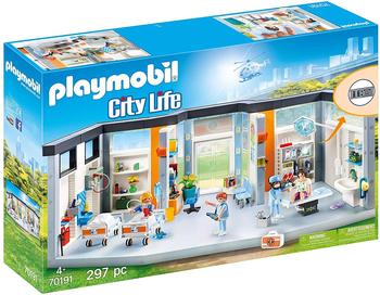Playmobil 70191 City Life Hospital Wing Playset 297PCs