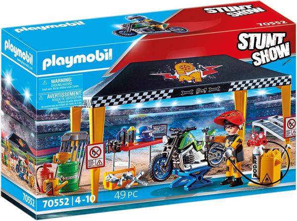 Playmobil Stuntshow Werkstattzelt 70552