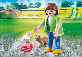 Playmobil Playmo-Friends - Frau mit Katzenbabys (70562)