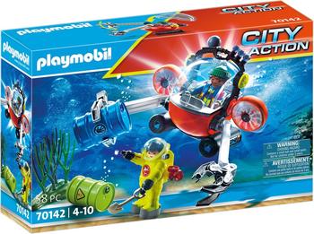 Playmobil Seenot: Umwelteinsatz mit Tauchboot (70142)