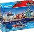 Playmobil City Action - Großes Containerschiff mit Zollboot (70769)