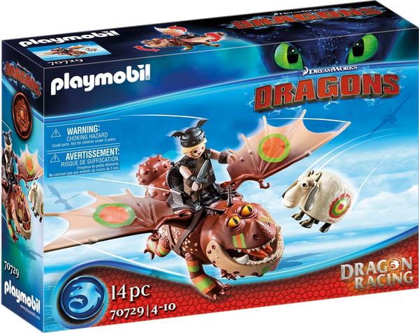 Playmobil Dragon Racing: Fischbein und Fleischklops (70729)