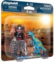 Playmobil 70693, Playmobil 70693 - DuoPack Jagd auf Velociraptor