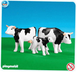 Playmobil Kuh / Bulle / Kälbchen (7892)